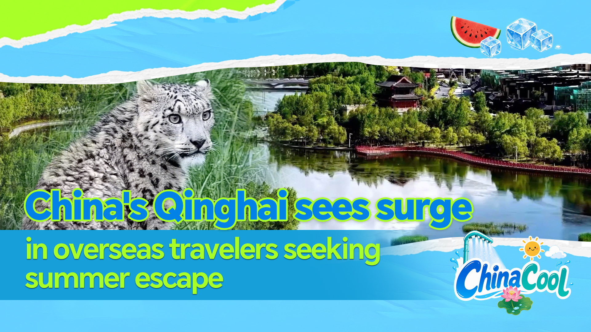 China's Qinghai sees surge in overseas travelers seeking summer escape