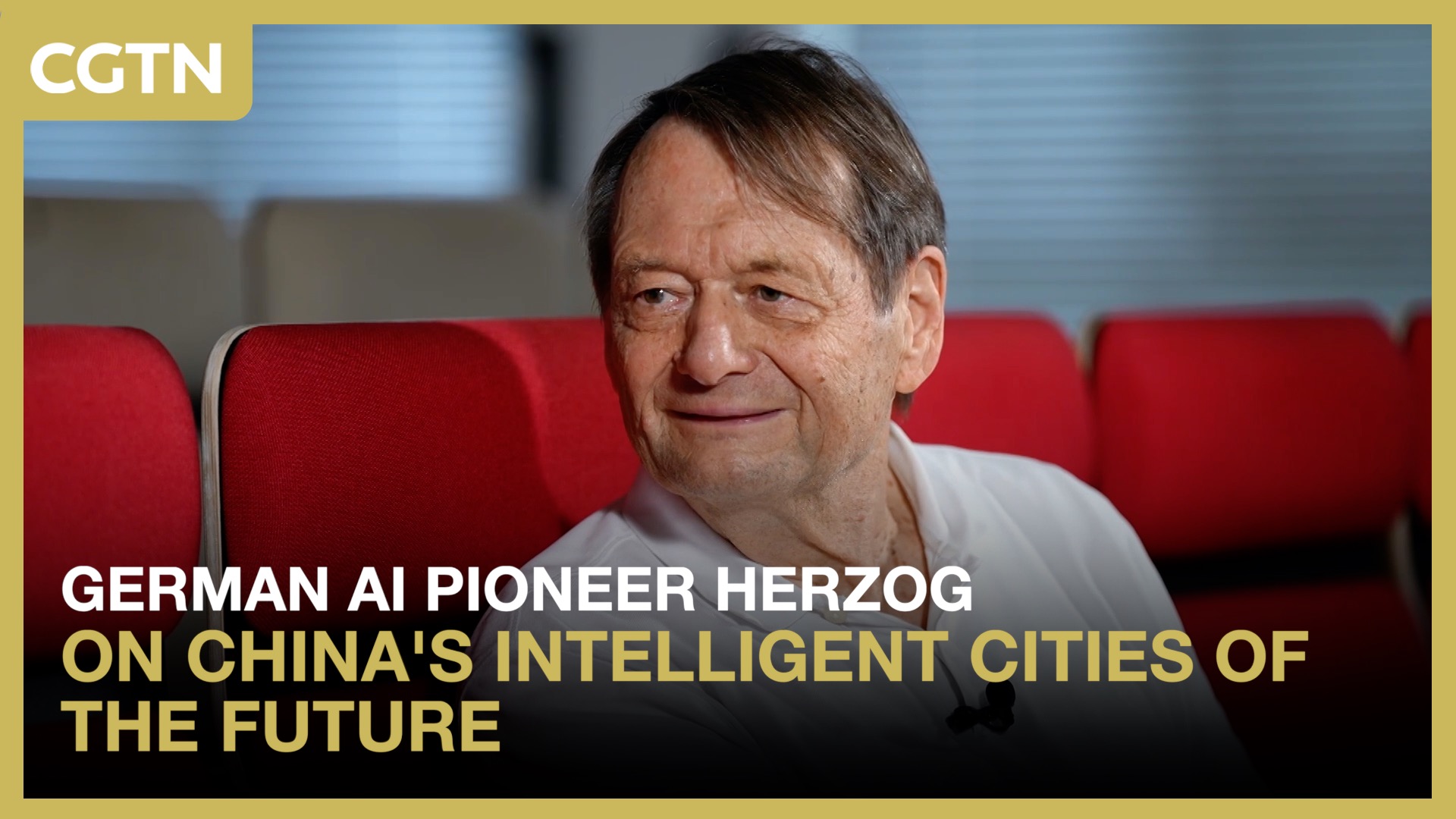 German AI pioneer Herzog on China's intelligent cities of the future
