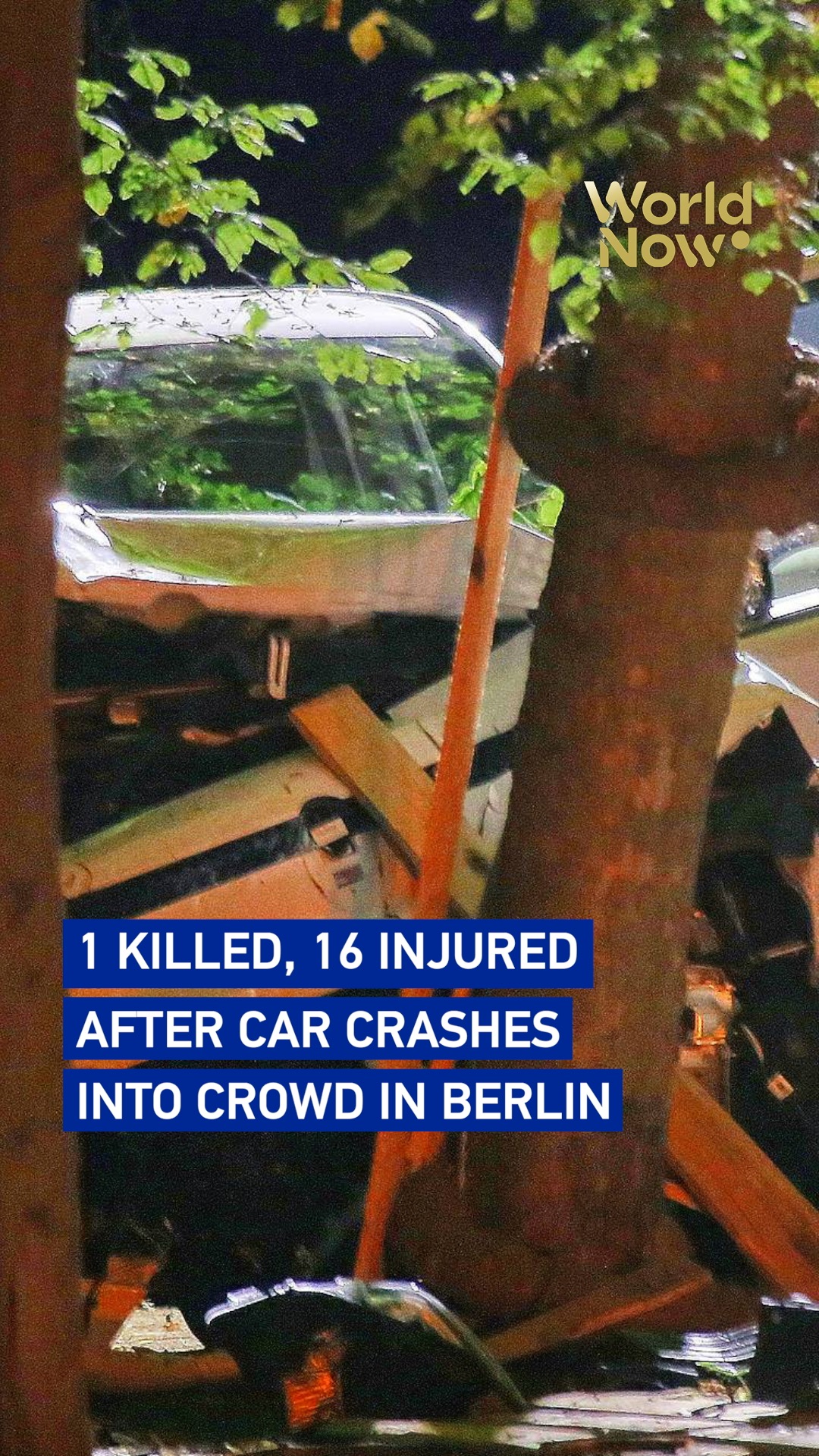 1 killed, 16 injured after car crashes into crowd in Berlin