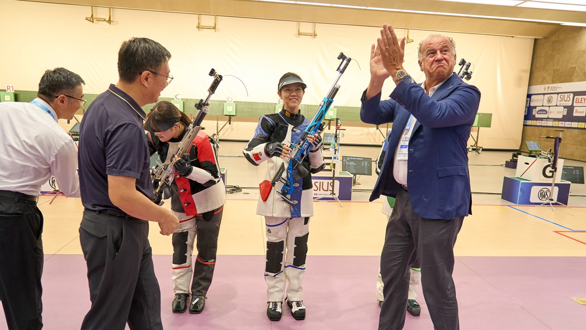 16-year-old Du Yuchen earns first ISSF World Cup title on home range
