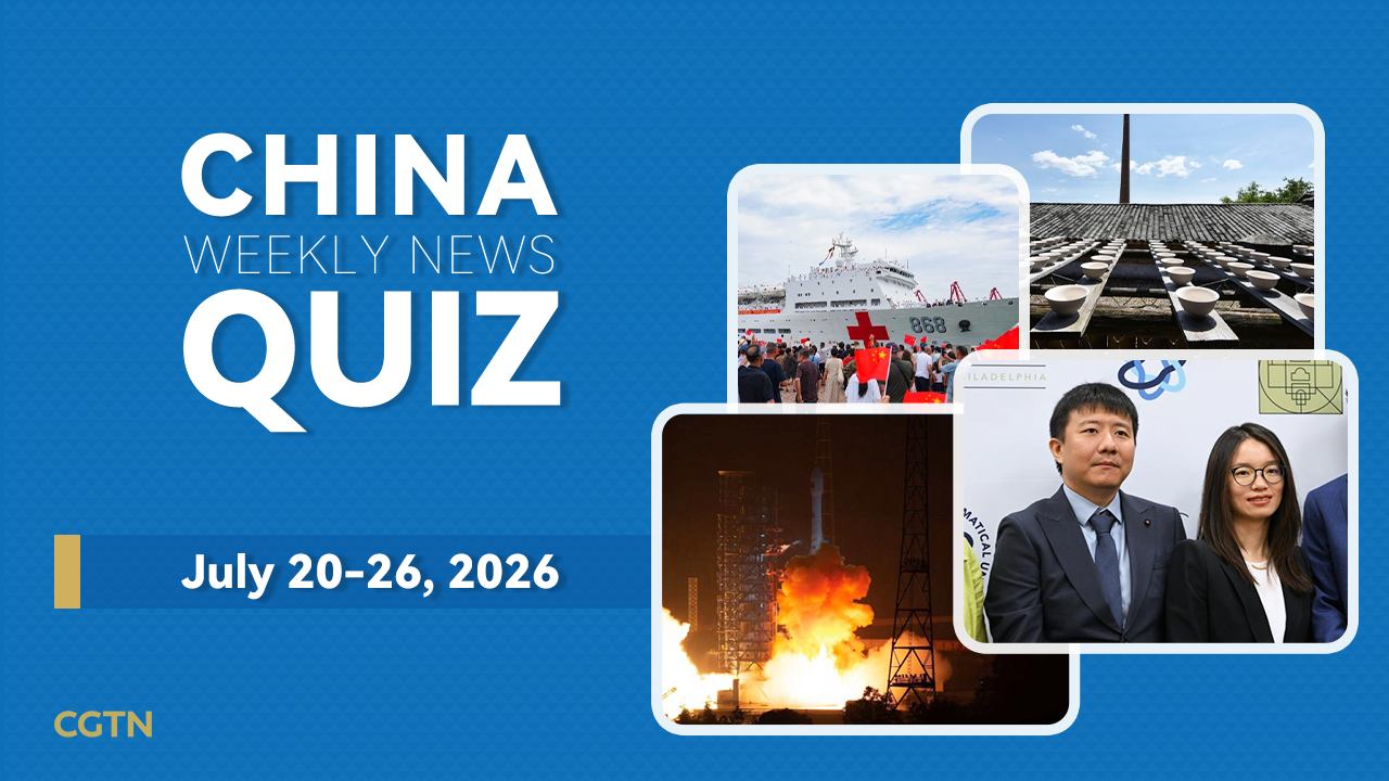 China Weekly News Quiz: July 20-26, 2026