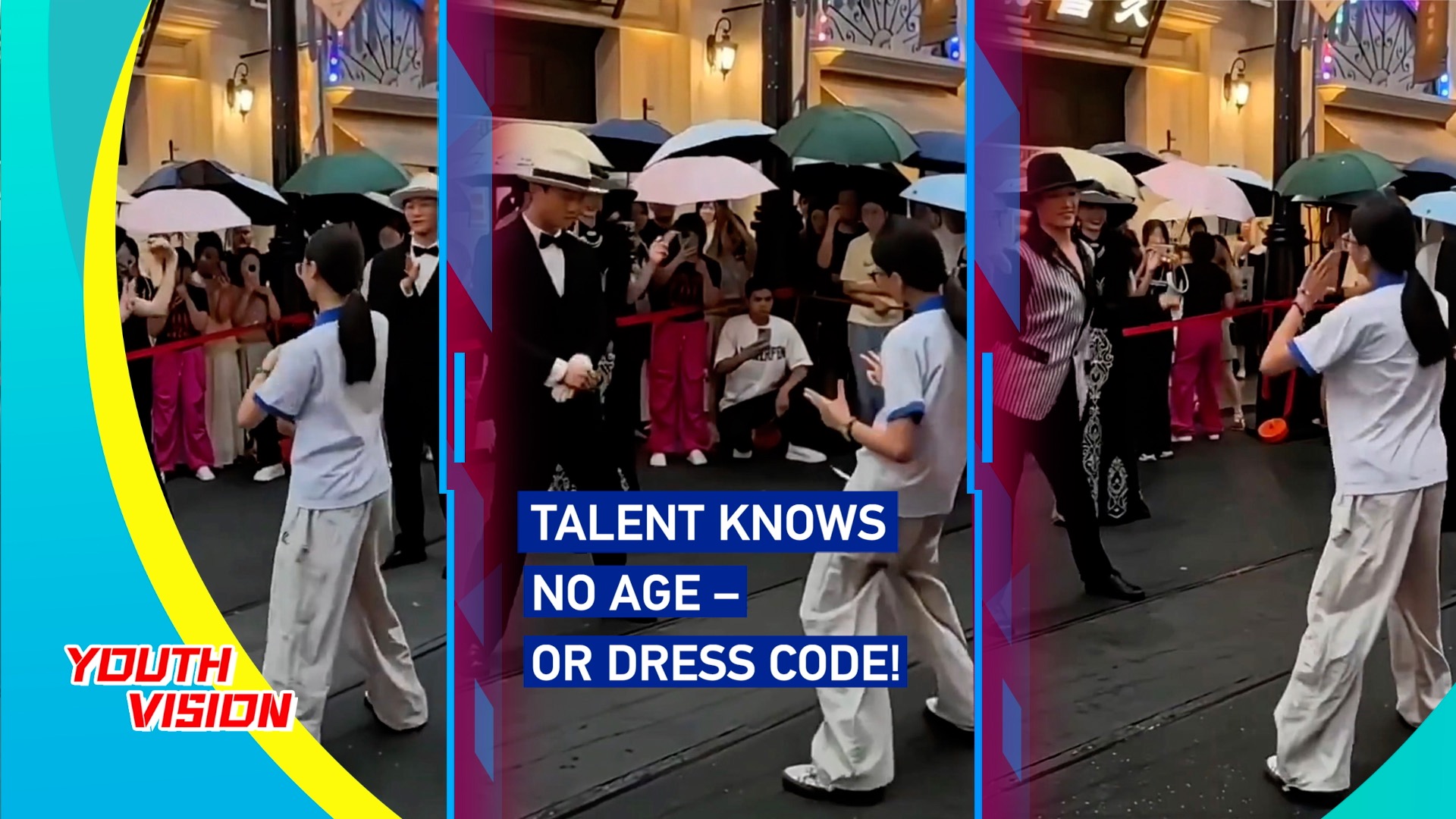 Talent knows no age – or dress code! 