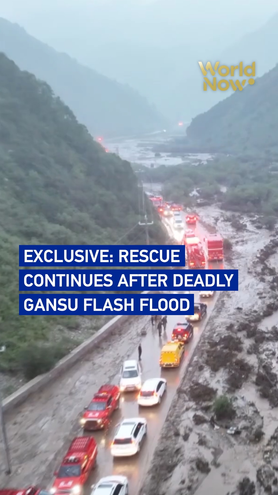Exclusive: Rescue continues after deadly Gansu flash flood