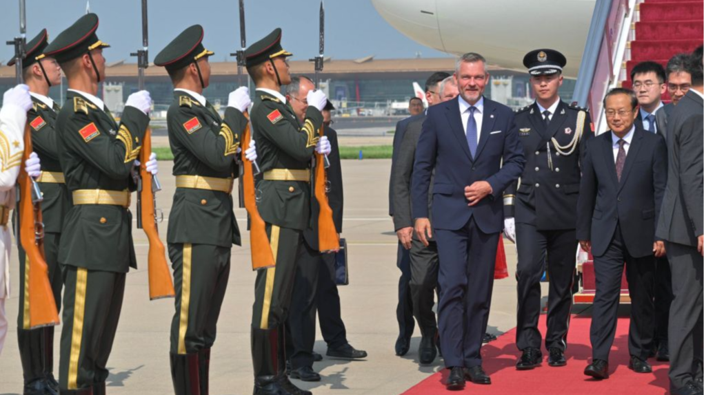 Slovak president arrives in Beijing for first state visit to China