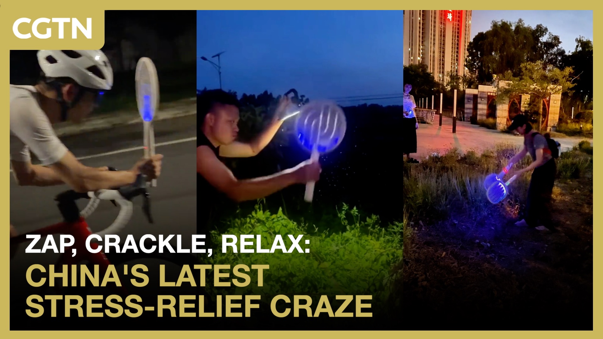 Zap, crackle, relax: China's latest stress-relief craze 