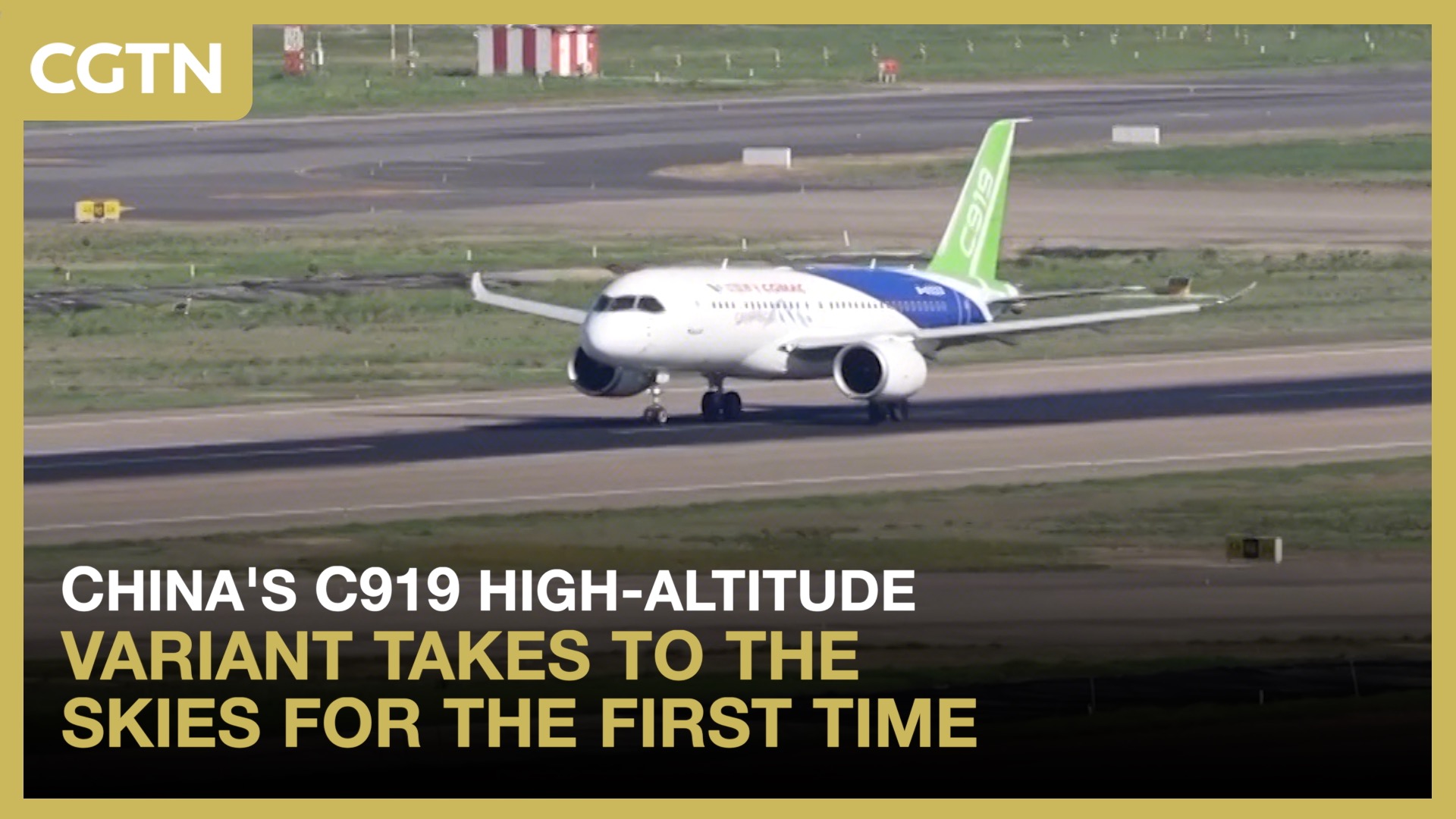 China's C919 high-altitude variant takes to the skies for the first time