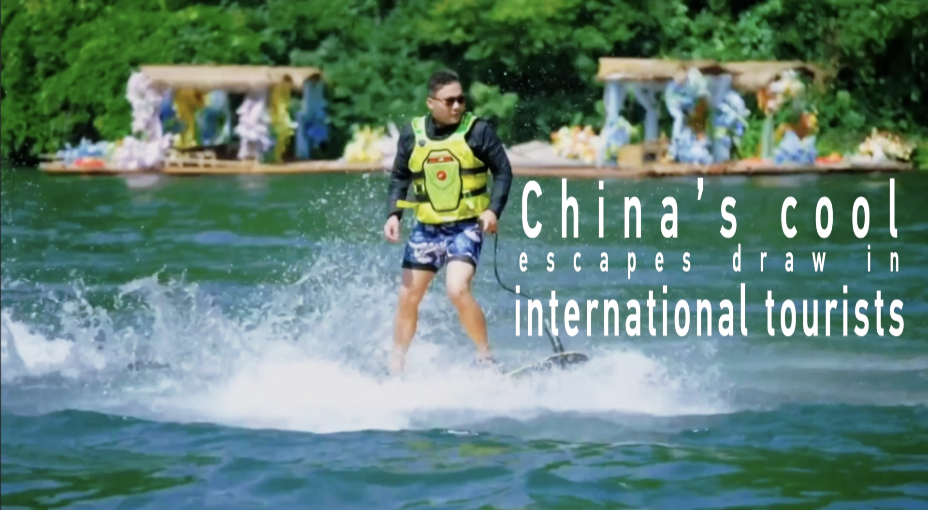 China's cool escapes draw in international tourists 