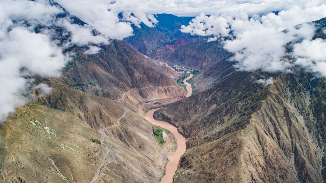A view of the Lancang River in Xizang Autonomous Region, September 7, 2020. /CFP