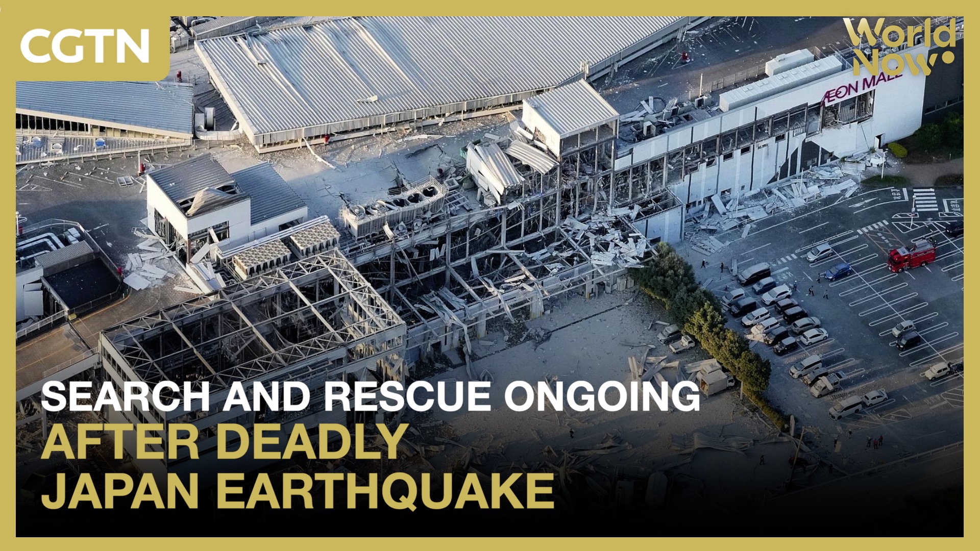 Search and rescue ongoing after deadly Japan earthquake