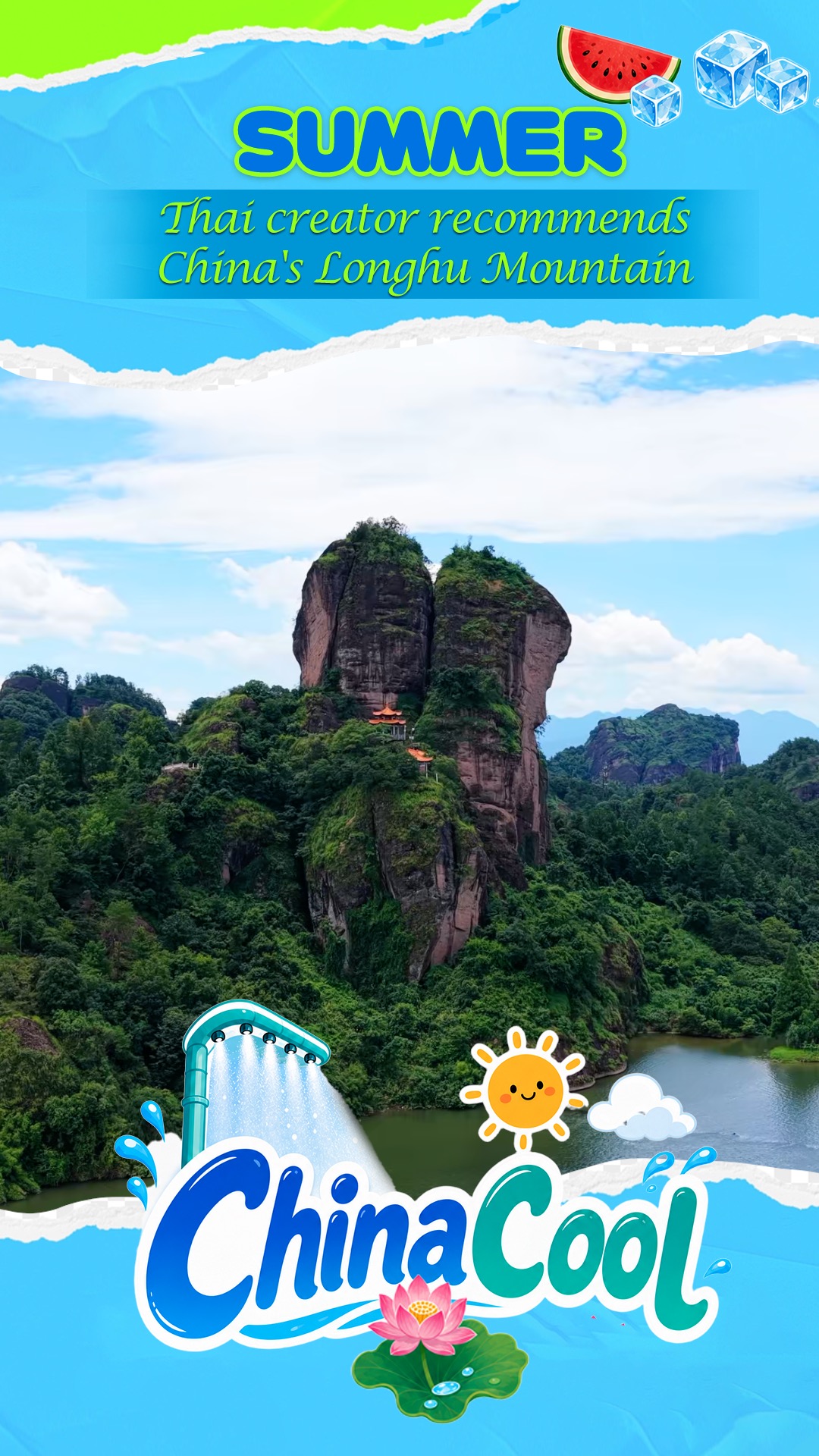 Thai creator shares 'amazing' experience on China's Longhu Mountain