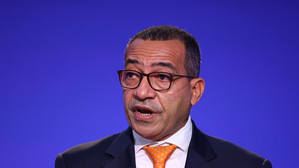 File photo of Carlos Vila Nova, president of Sao Tome and Principe. /VCG