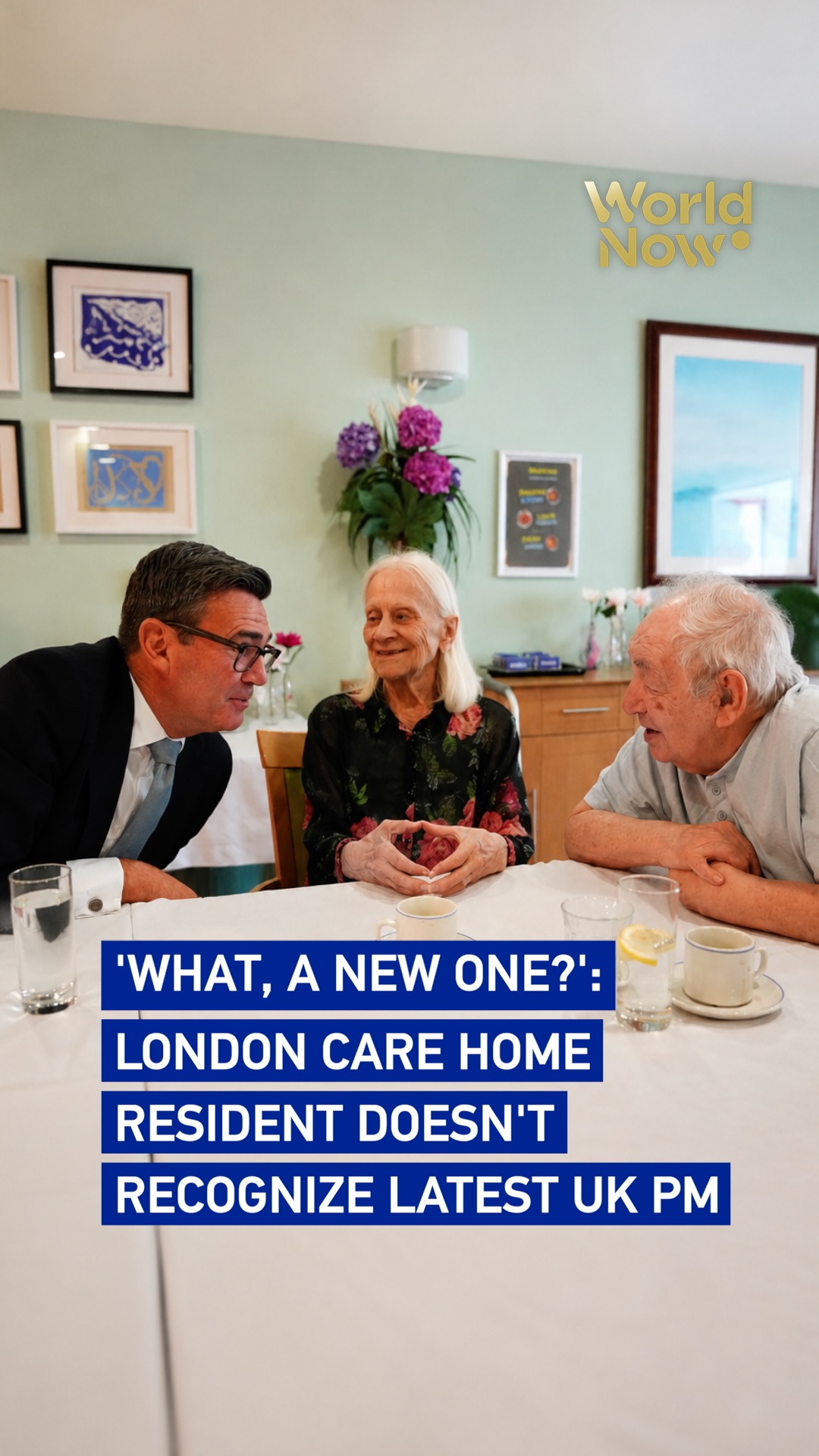 'What, a new one?': London care home resident doesn't recognize UK PM
