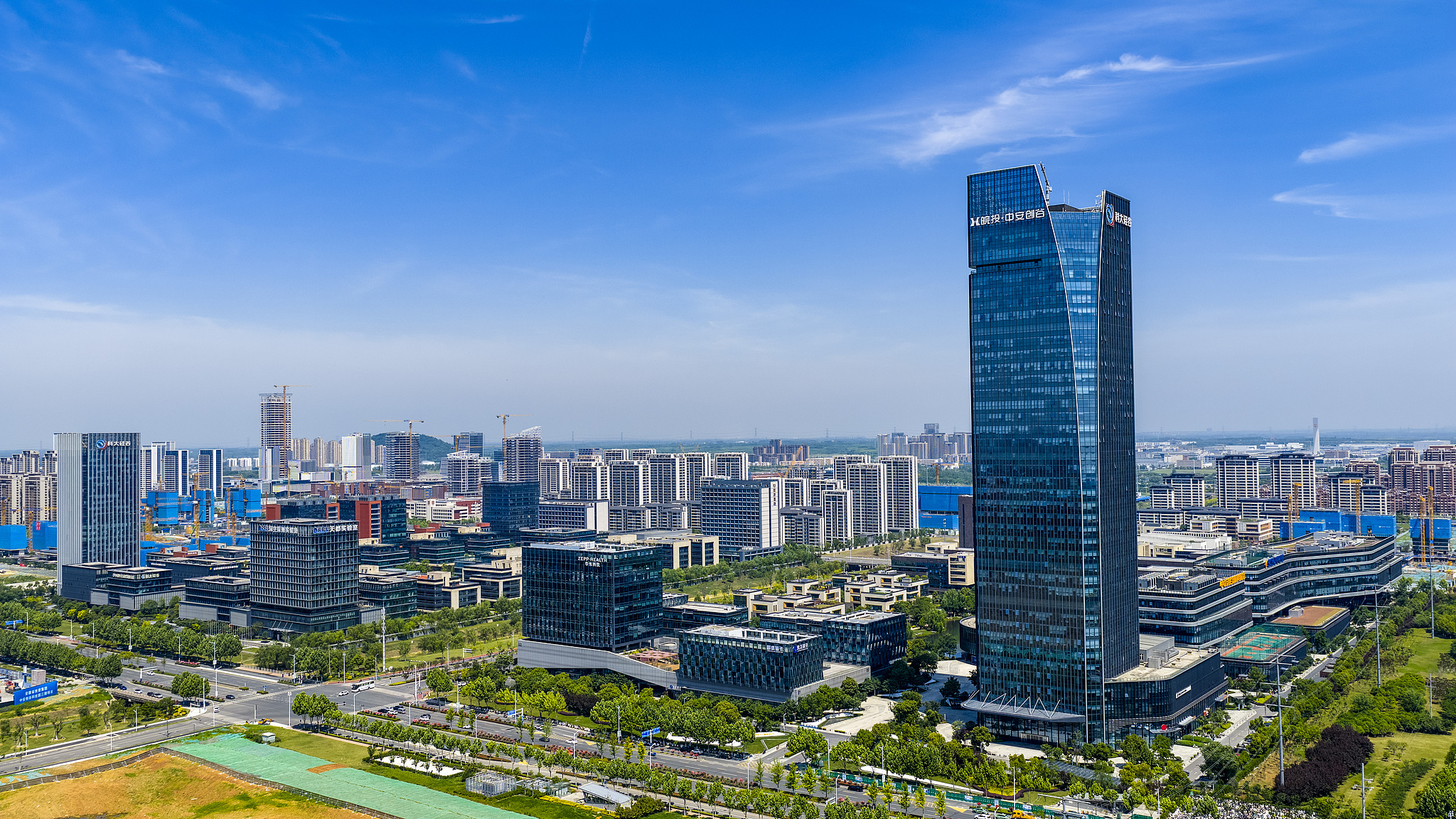 Anhui Zhong'an Chuanggu Technology Park. /VCG