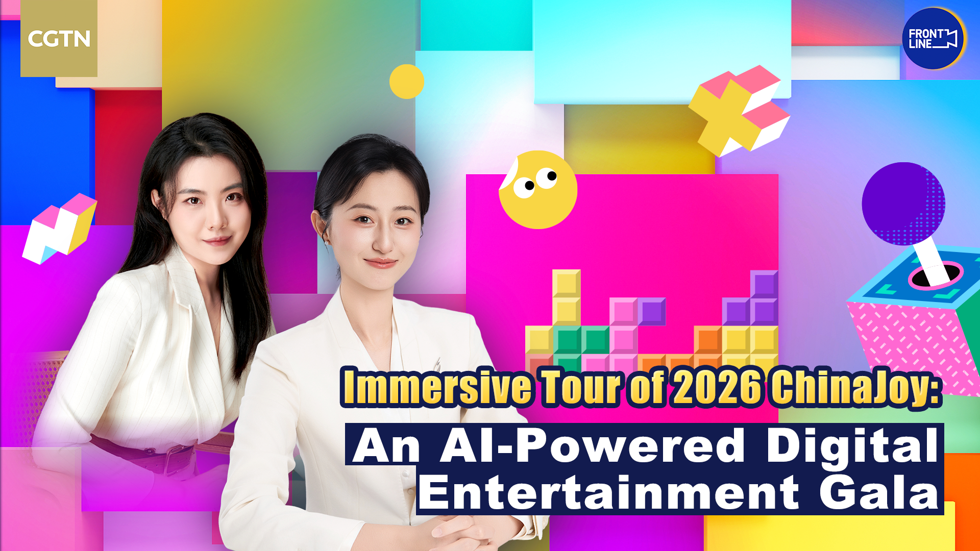 Live: Immersive tour of 2026 ChinaJoy: An AI-powered digital entertainment gala