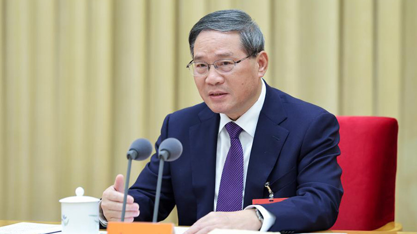 Chinese premier chairs State Council executive meeting