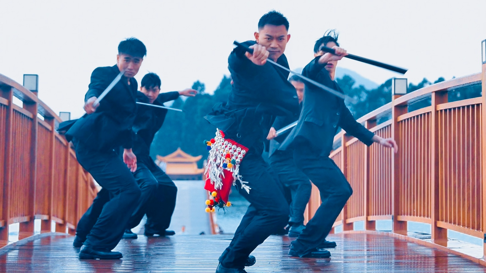 Rain, rhythm and Yunnan spirit: A stunning knife dance goes viral