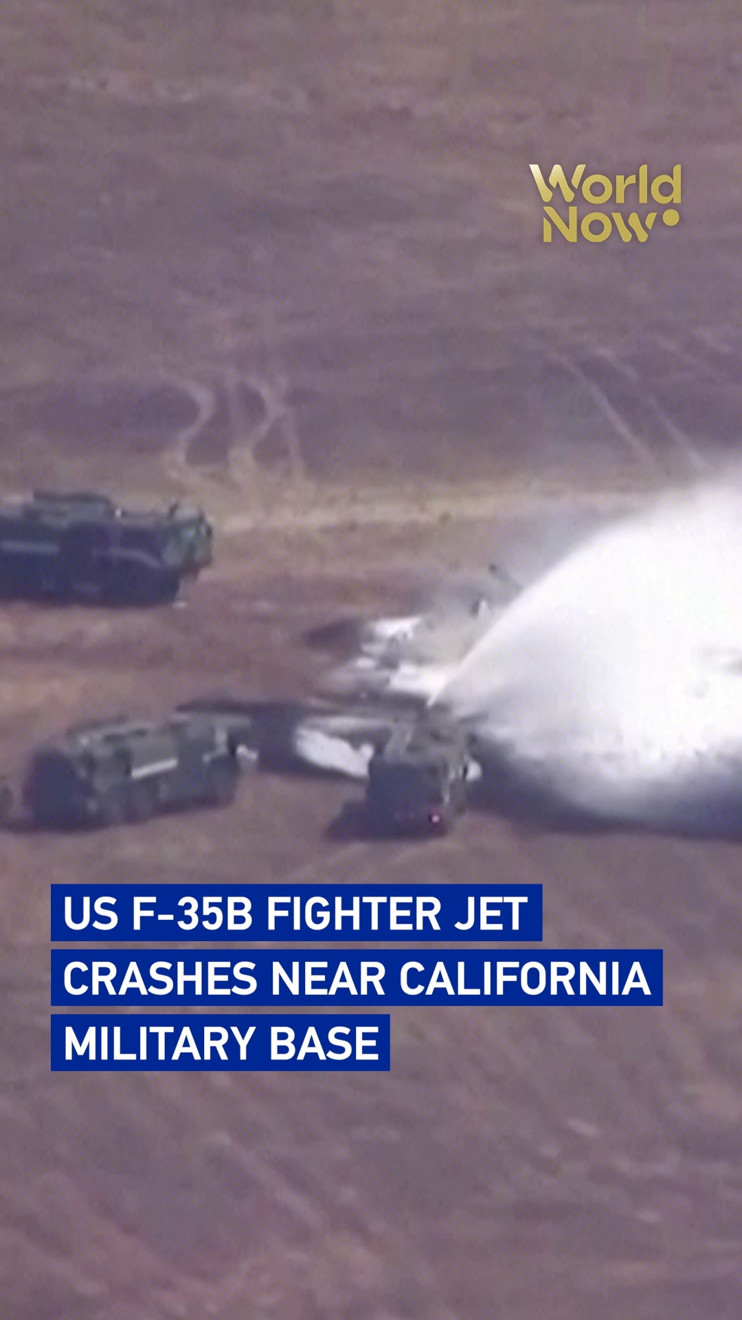 US F-35B fighter jet crashes near California Marine base