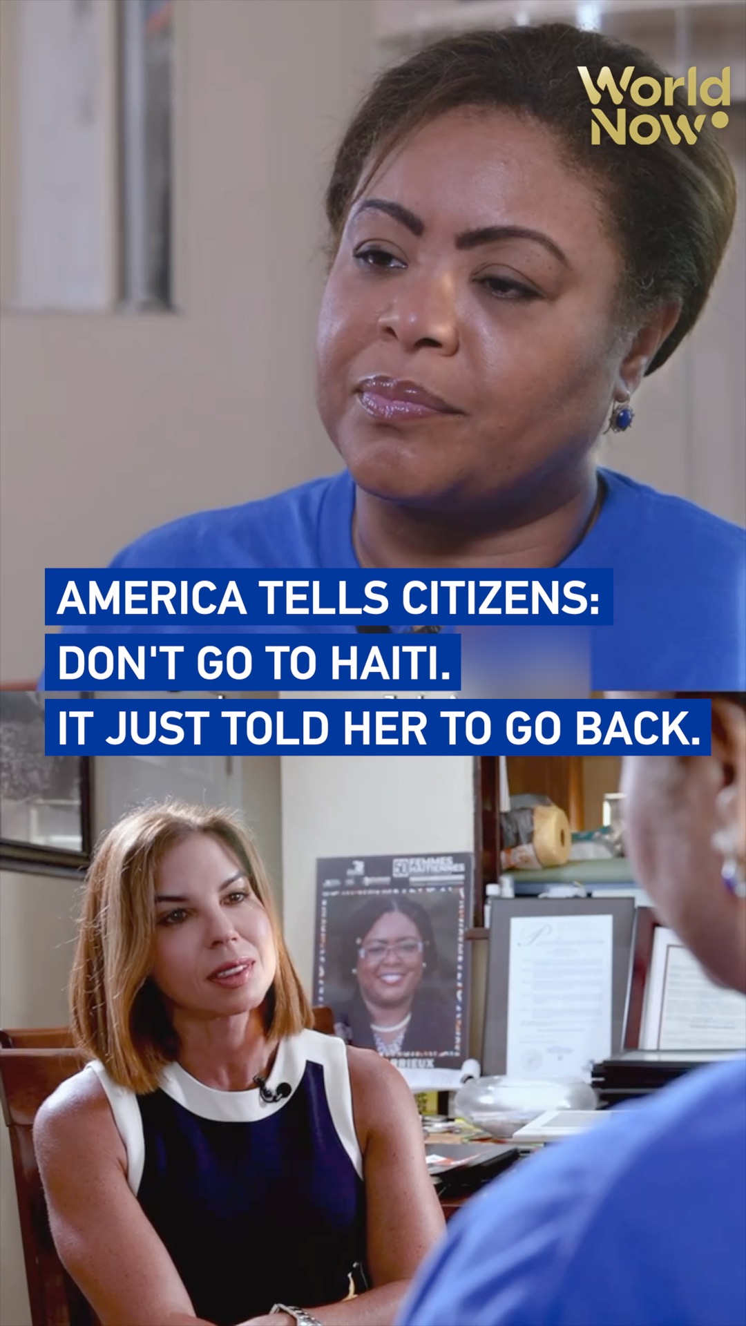America tells citizens: Don't go to Haiti. It just told her to go back.