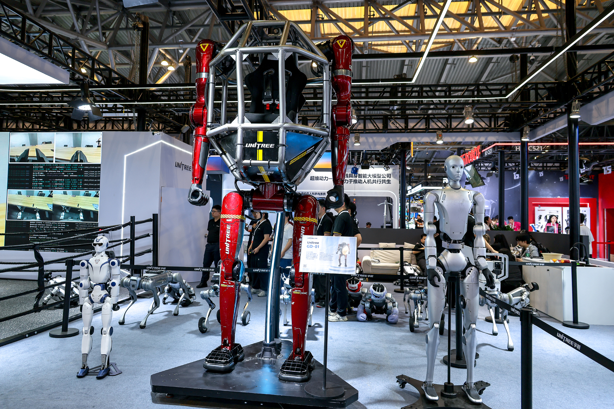 A manned transforming 