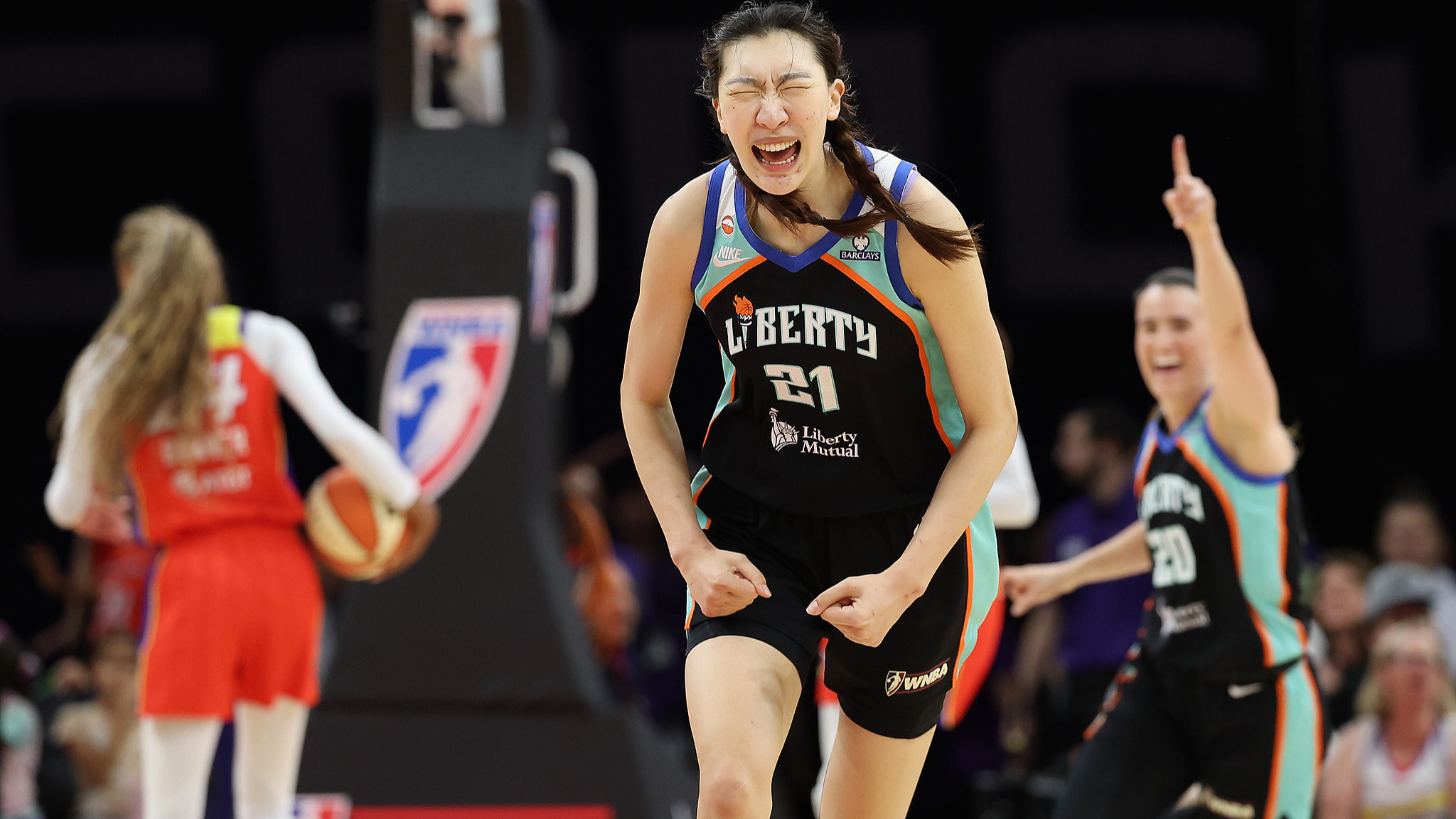 Chinese center Han Xu reaches 500-point milestone in WNBA career