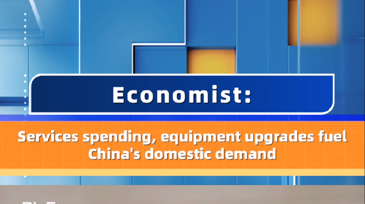Economist: Services spending, equipment upgrades fuel China's domestic demand
