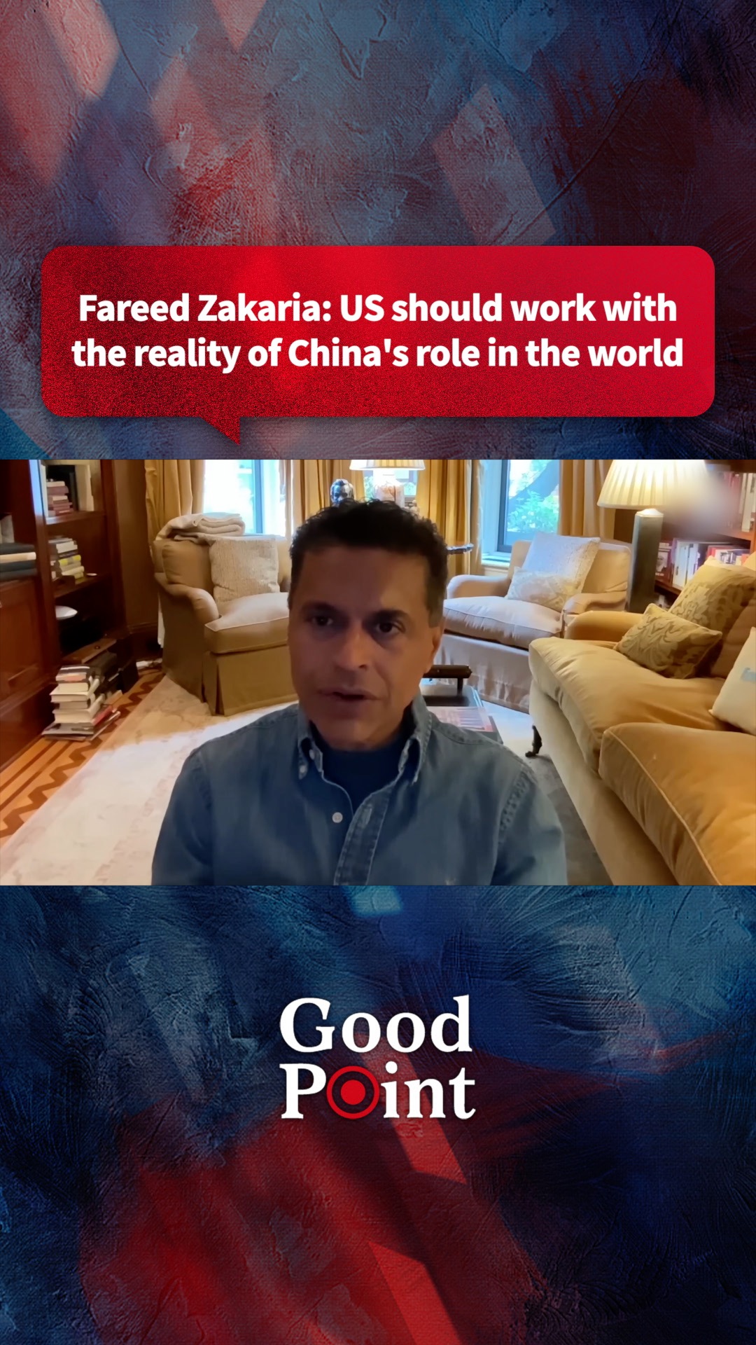Fareed Zakaria: US should work with the reality of China's role in the world