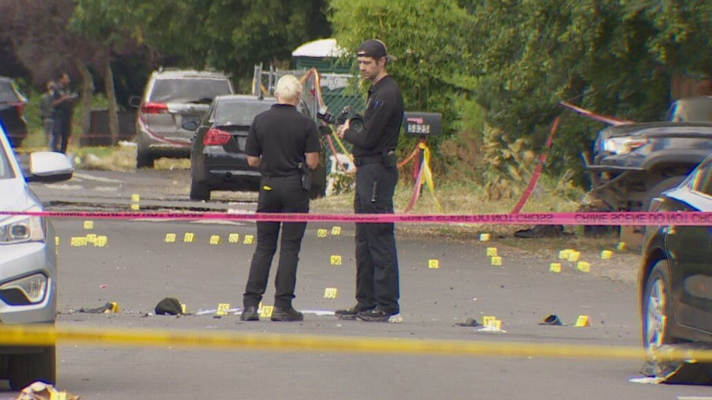 A neighborhood shooting leaves one person dead and five others injured in Portland, Oregon, US, August 2, 2026. /CMG