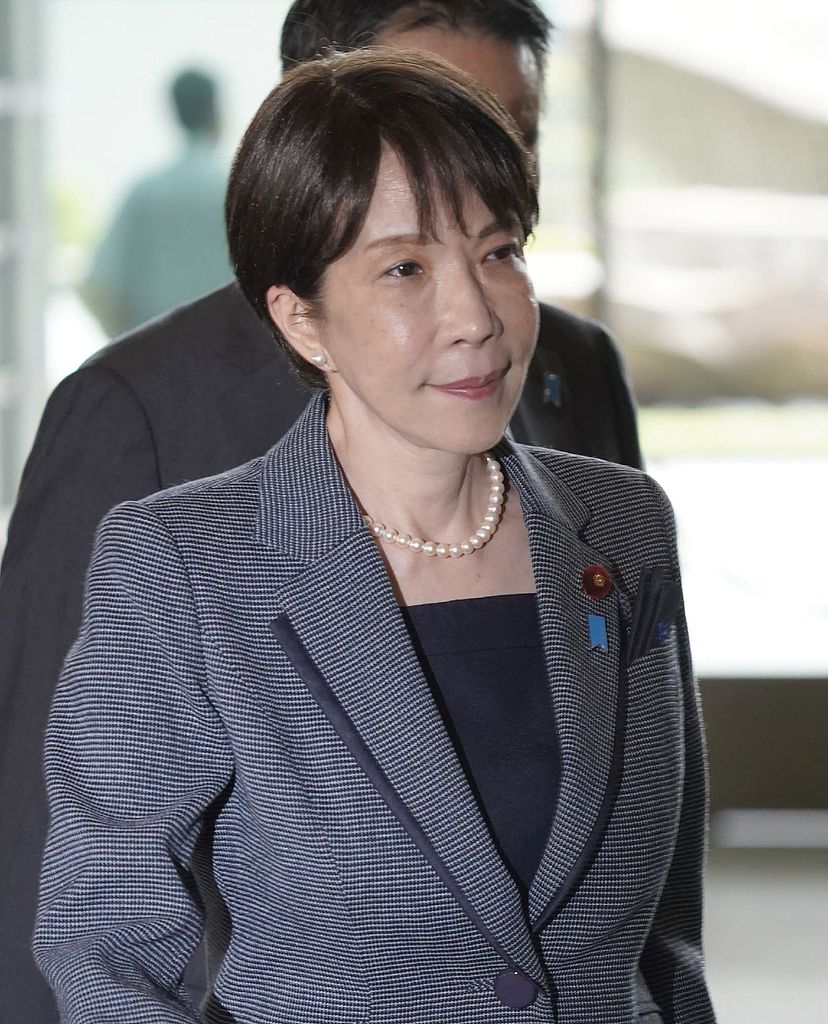 Japanese Prime Minister Sanae Takaichi arrives at the prime minister's office as Japan's National Intelligence Bureau holds its first meeting in Tokyo, Japan, July 31, 2026. /VCG