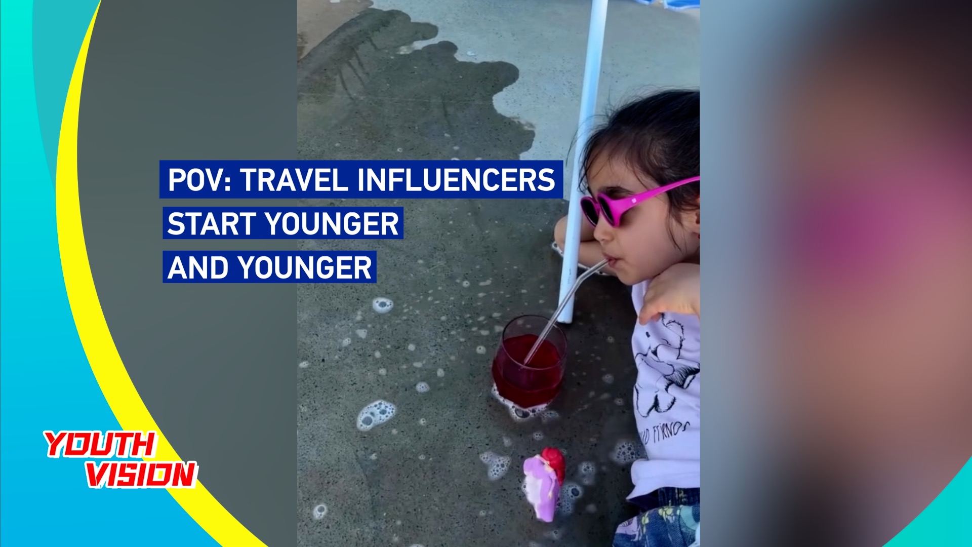 POV: Travel influencers start younger and younger