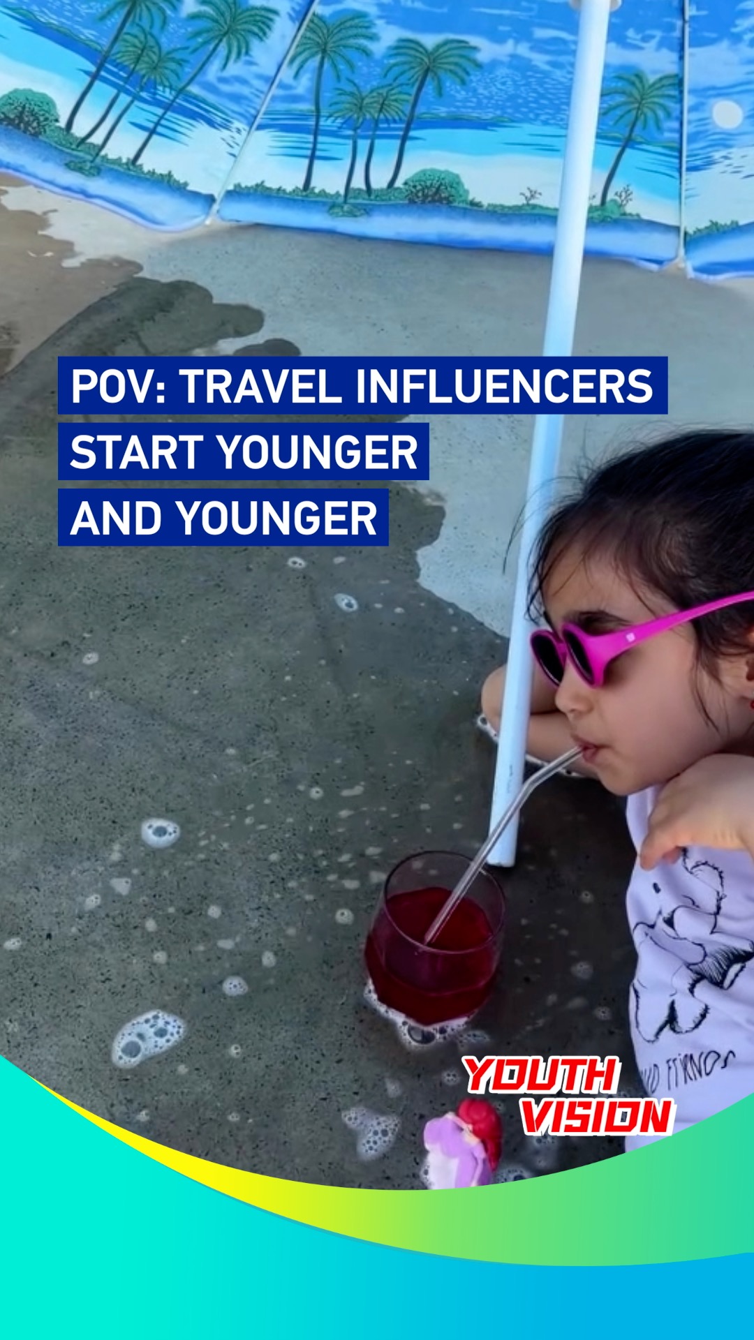 POV: Travel influencers start younger and younger