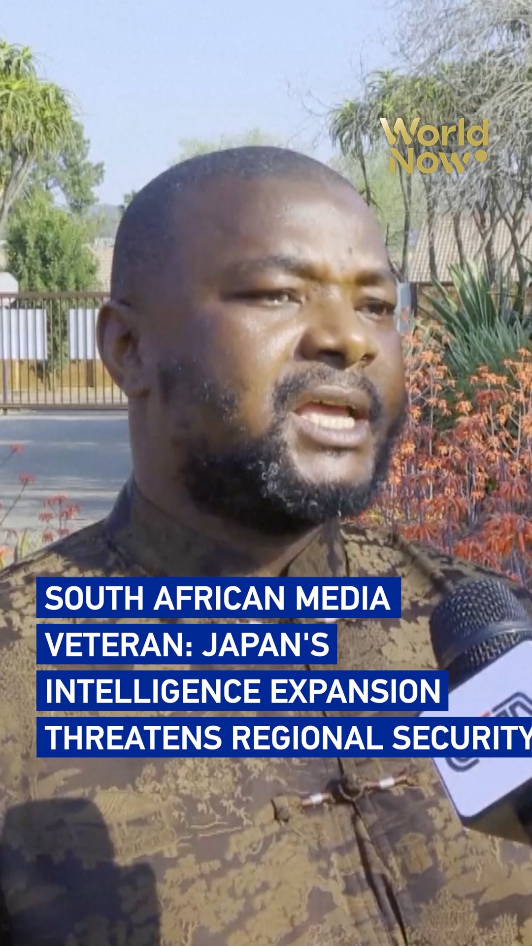 South African media veteran: Japan's intelligence expansion threatens regional security