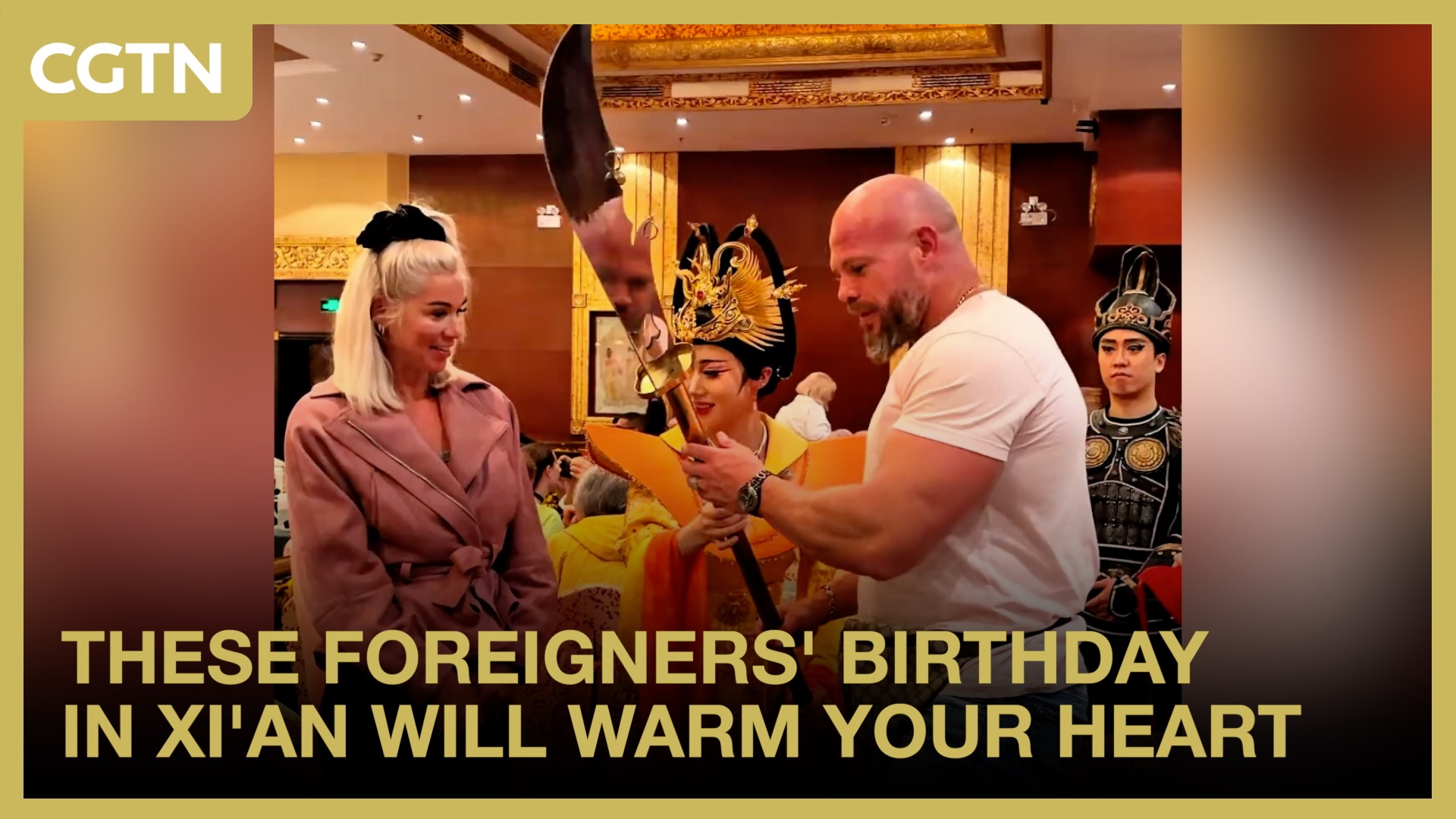 These foreigners' birthday in Xi'an will warm your heart