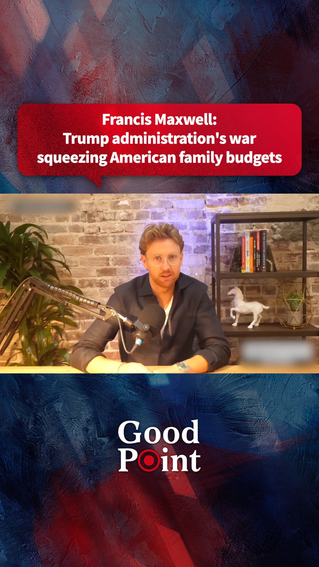 Francis Maxwell: US-Iran war squeezing American family budgets