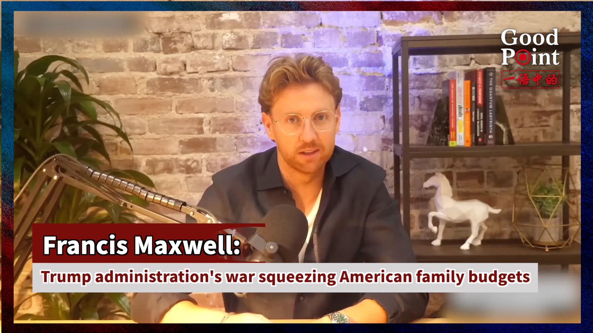 Francis Maxwell: US-Iran war squeezing American family budgets