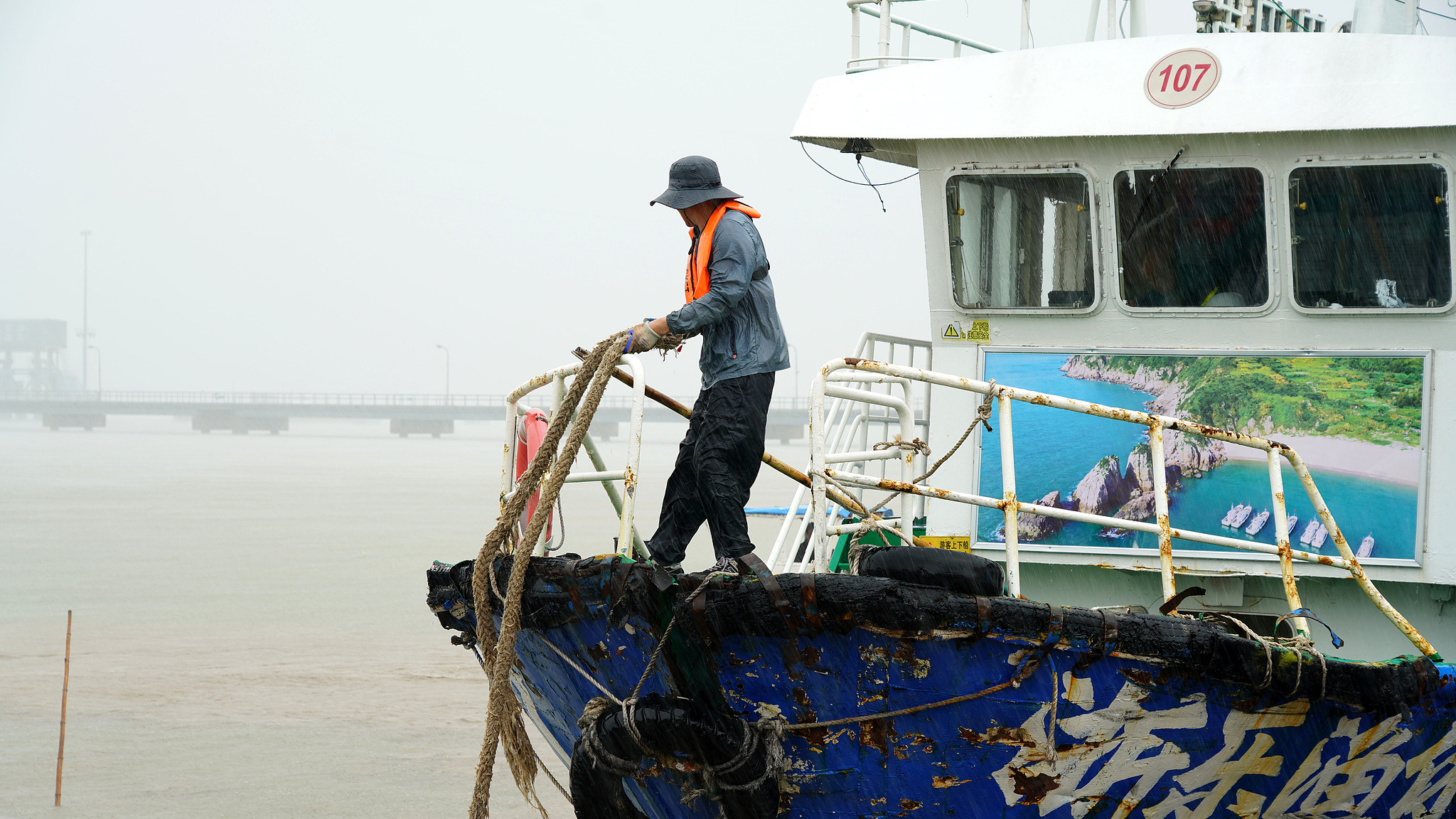 China issues orange wave alert as Typhoon Dolphin approaches