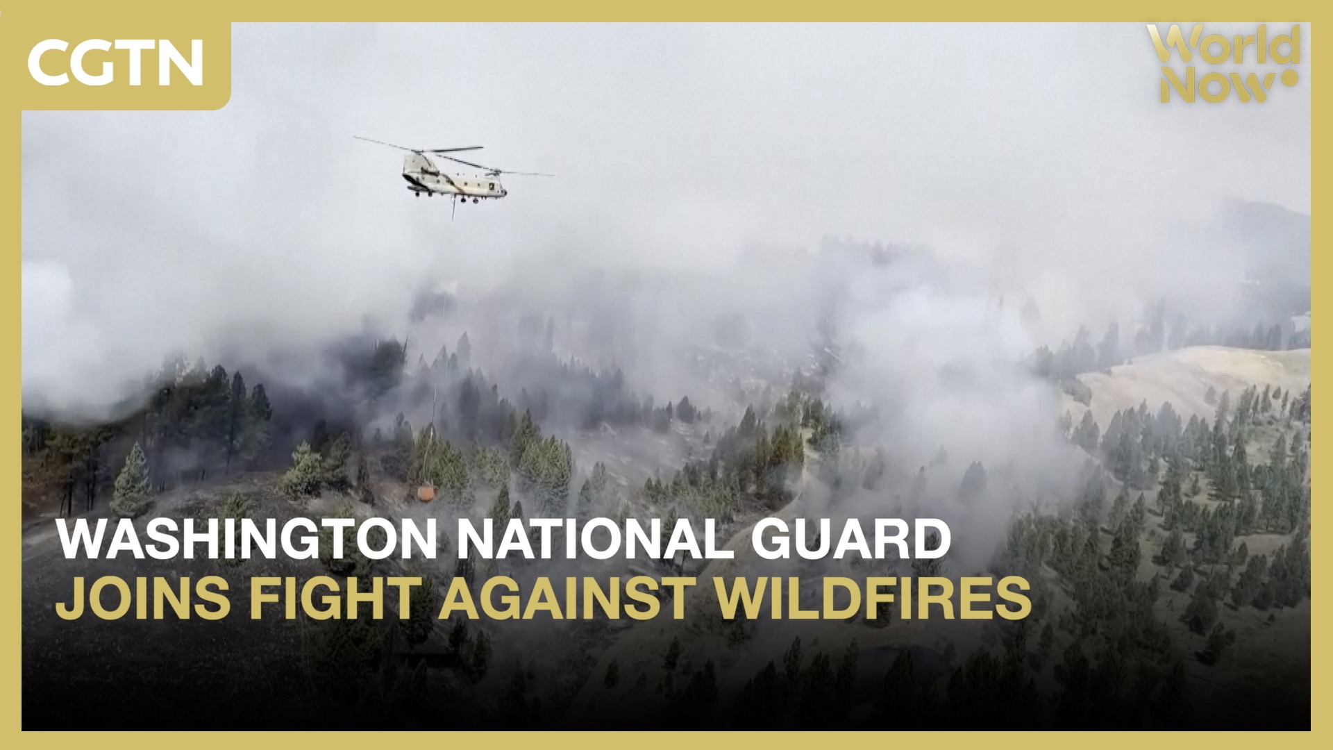 Washington National Guard joins fight against wildfires