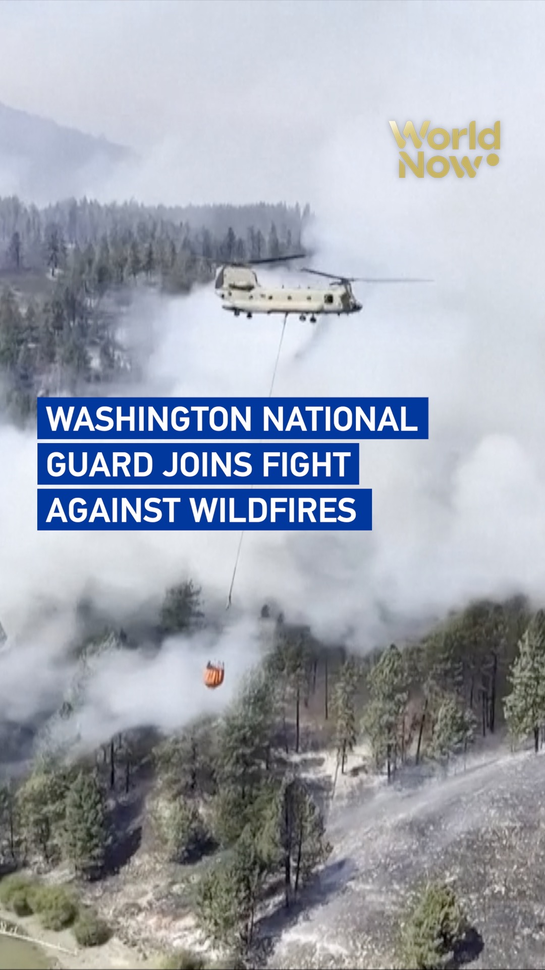 Washington National Guard joins fight against wildfires
