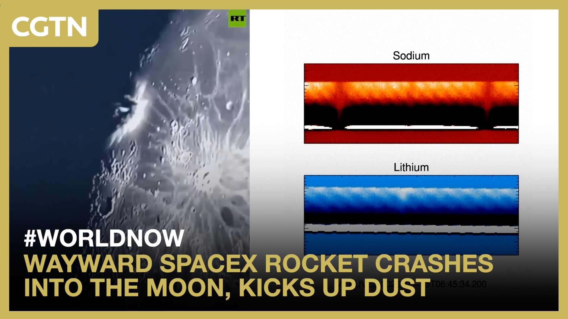 Wayward SpaceX rocket crashes into the moon, kicks up dust