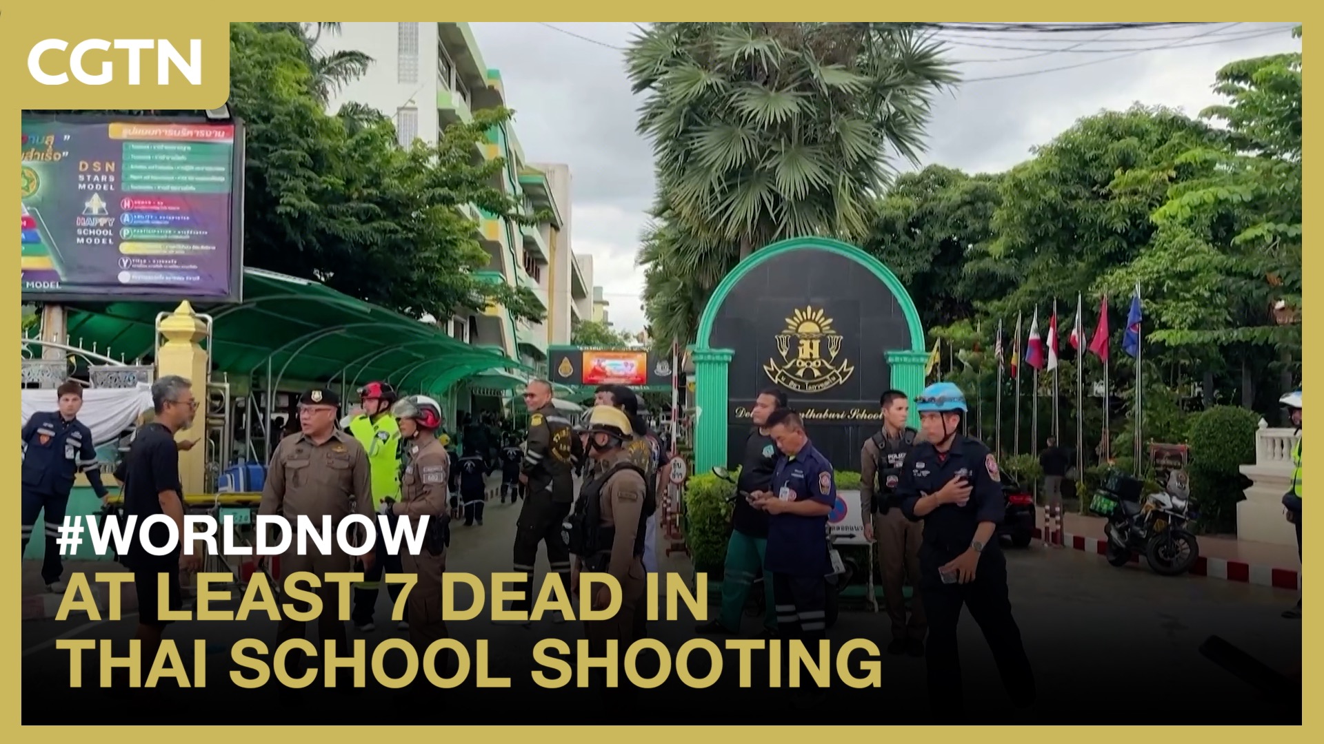 At least 7 dead in Thai school shooting