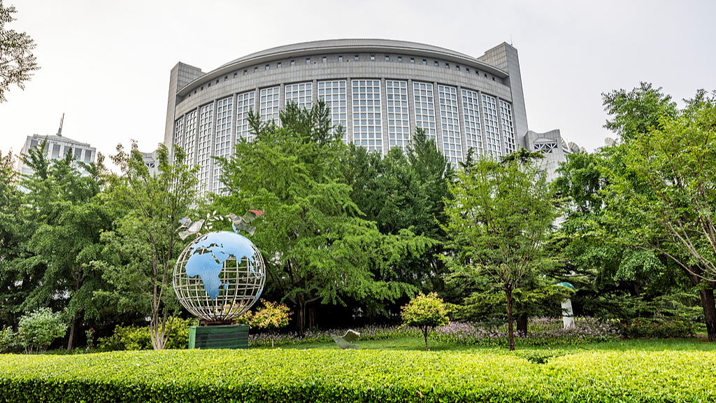 The Chinese Foreign Ministry in Beijing, China. /VCG