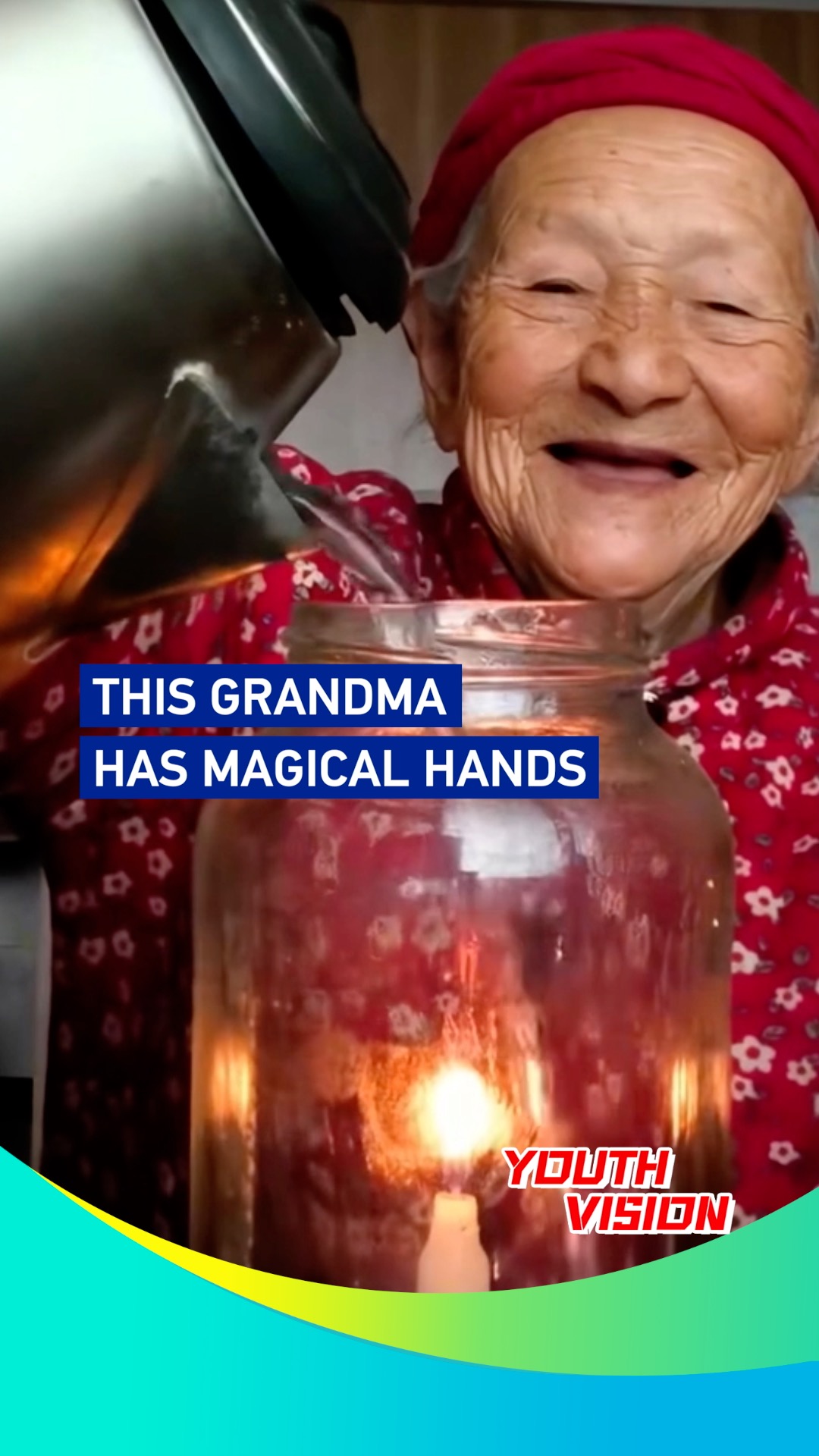 This grandma has magical hands