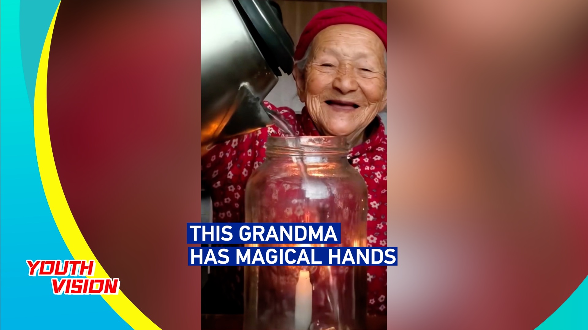 This grandma has magical hands