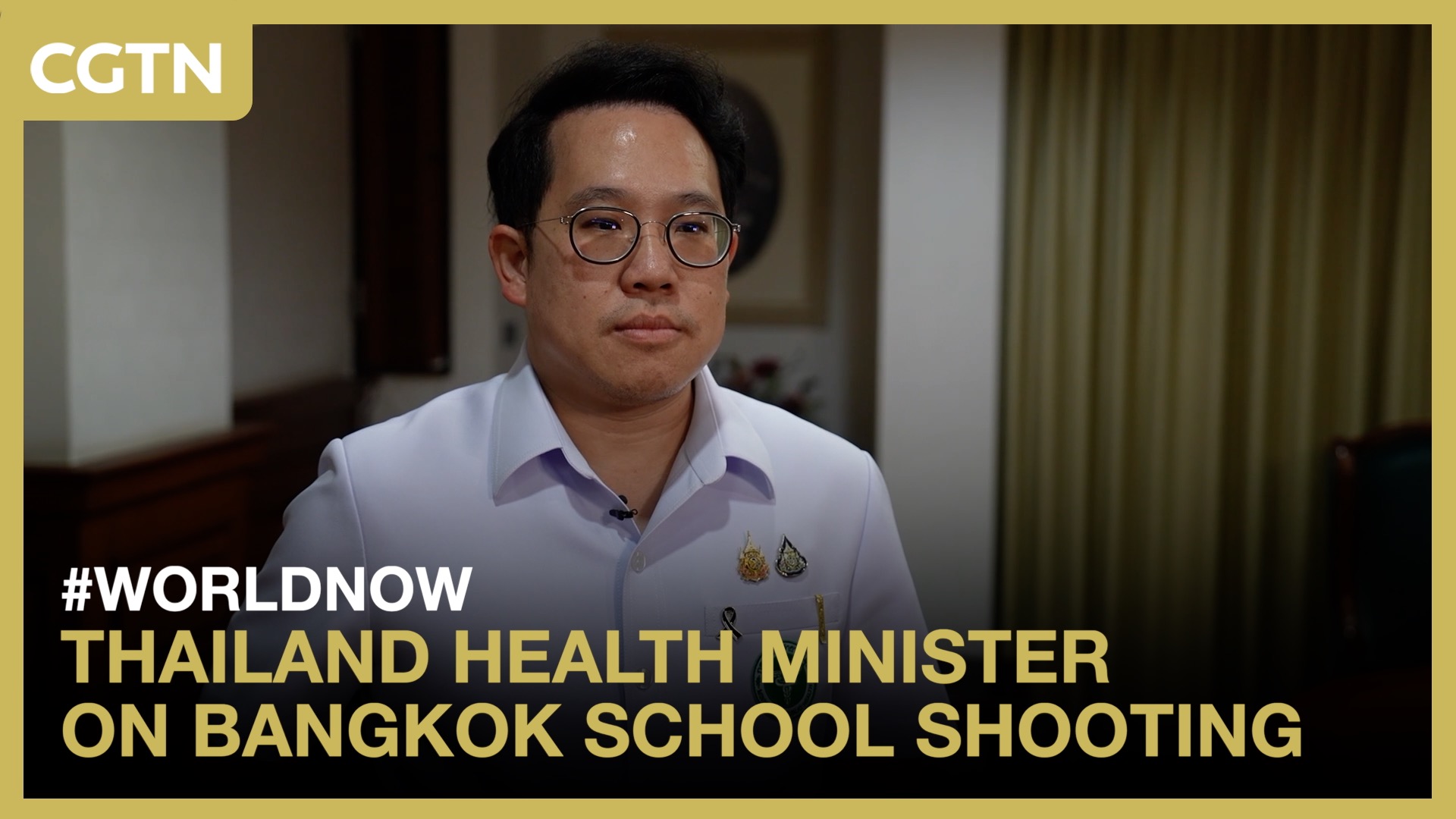 Exclusive: Thailand health minister on Bangkok school shooting