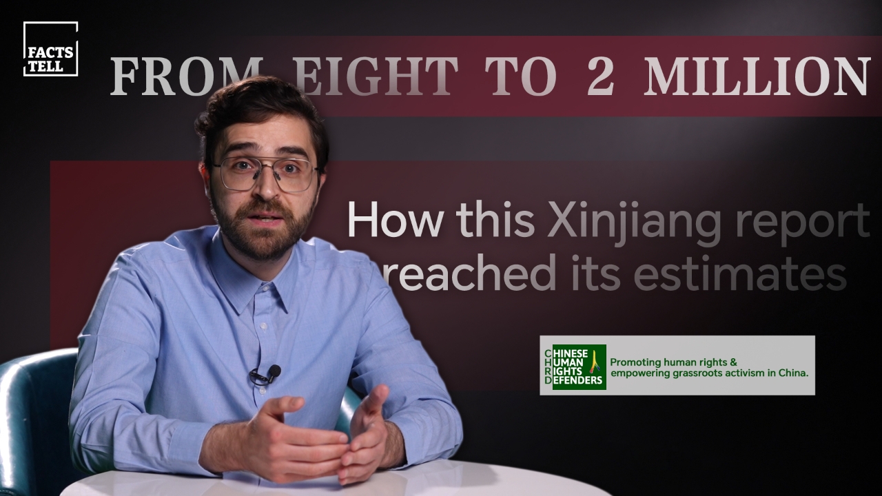 From 8 to 2 million: How Xinjiang report reached its estimates