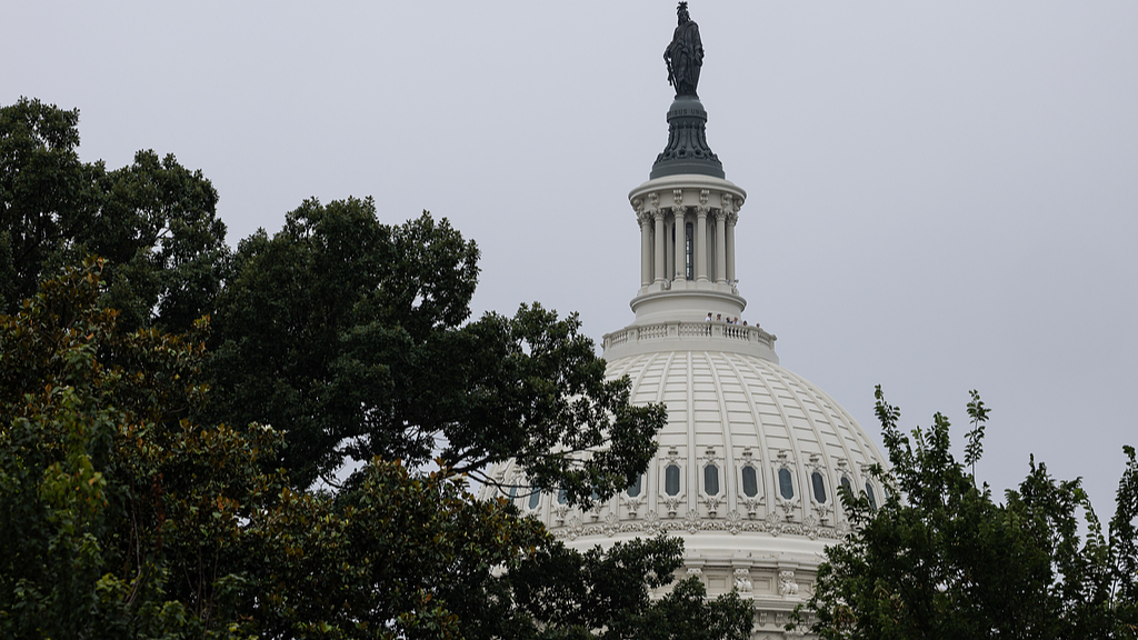 A view of the US Capitol building in Washington DC, US, July 7, 2026. /VCG
