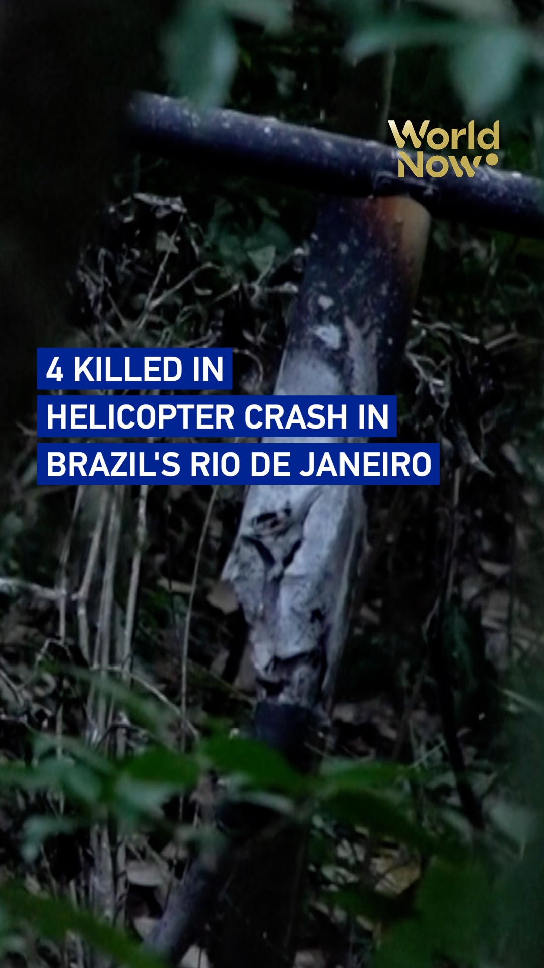 4 killed in helicopter crash in Brazil's Rio de Janeiro