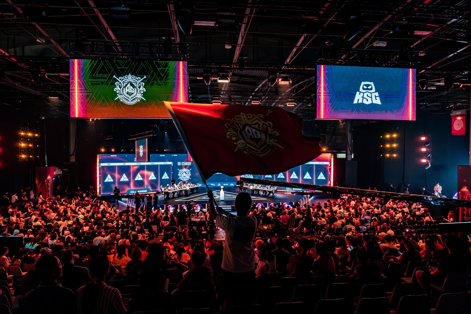 Kuaishou Gaming (KSG) wins the Honor of Kings World Cup at the Esports World Cup in Paris, France, August 8, 2026. /Honor of Kings