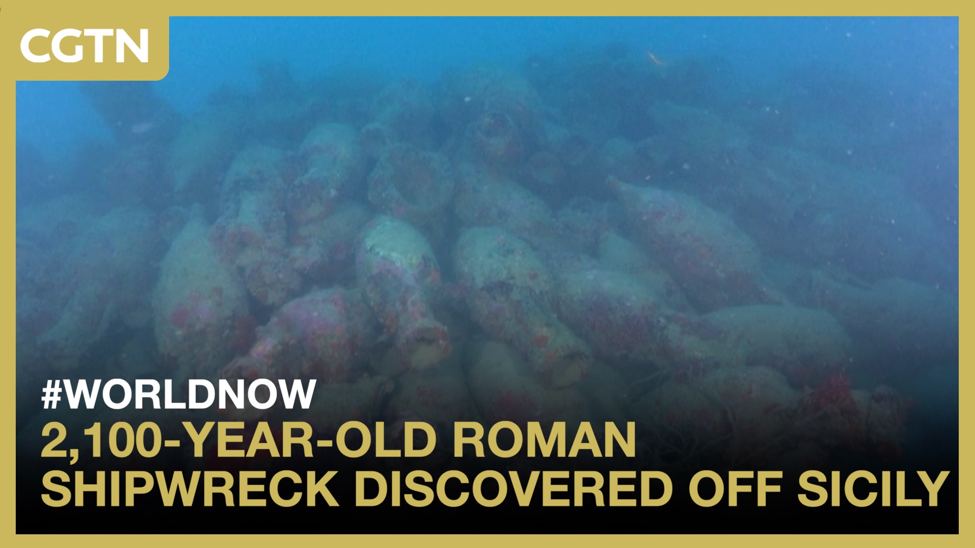 2,100-year-old Roman shipwreck discovered off Sicily