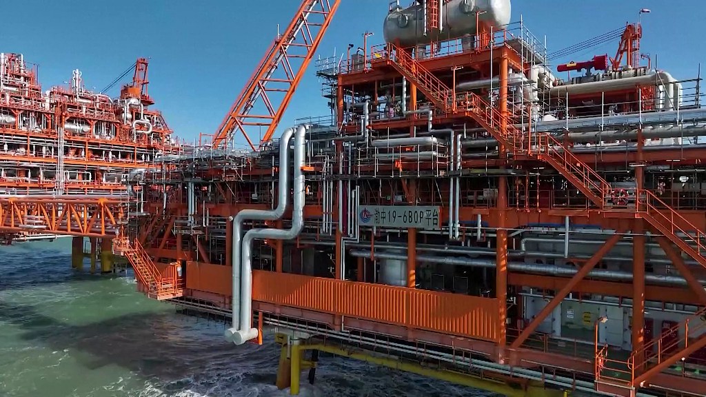 China's Bozhong 19-6 gas field. /VCG