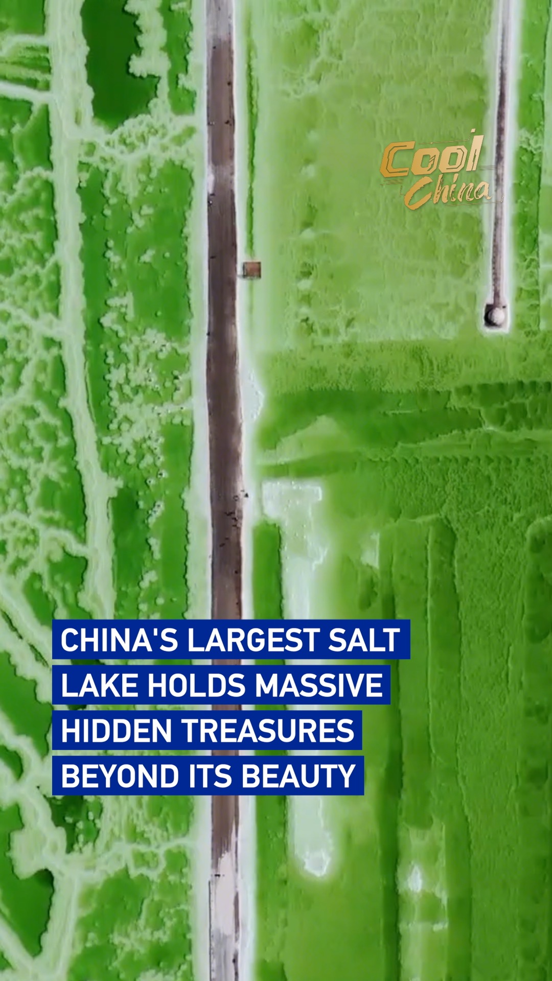 China's largest salt lake holds massive hidden treasures beyond its beauty